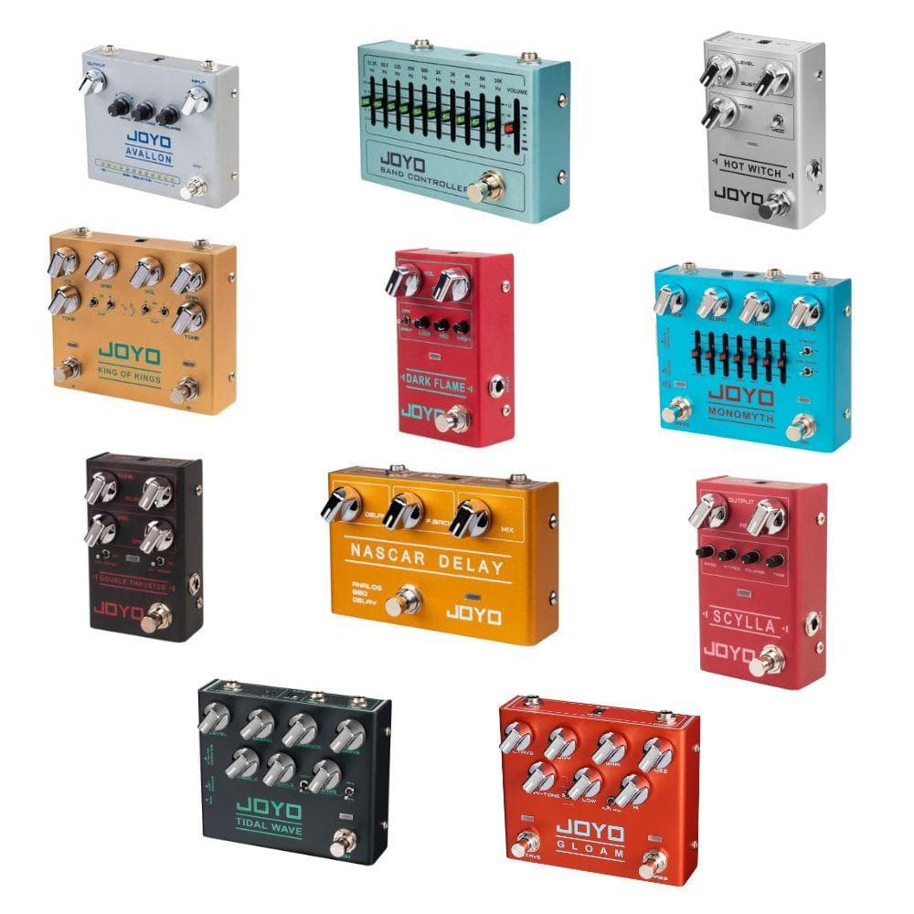 JOYO Guitar Pedal Effects R Series for Electric Bass Guitar