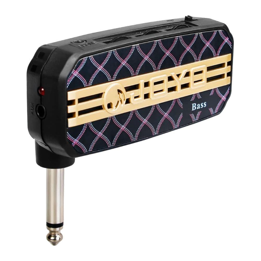 JOYO JA-03B Bass Guitar Metal Headphone Amplifier Bassist Pocket Mini Guitar Effect Practice Amp with Aux Input