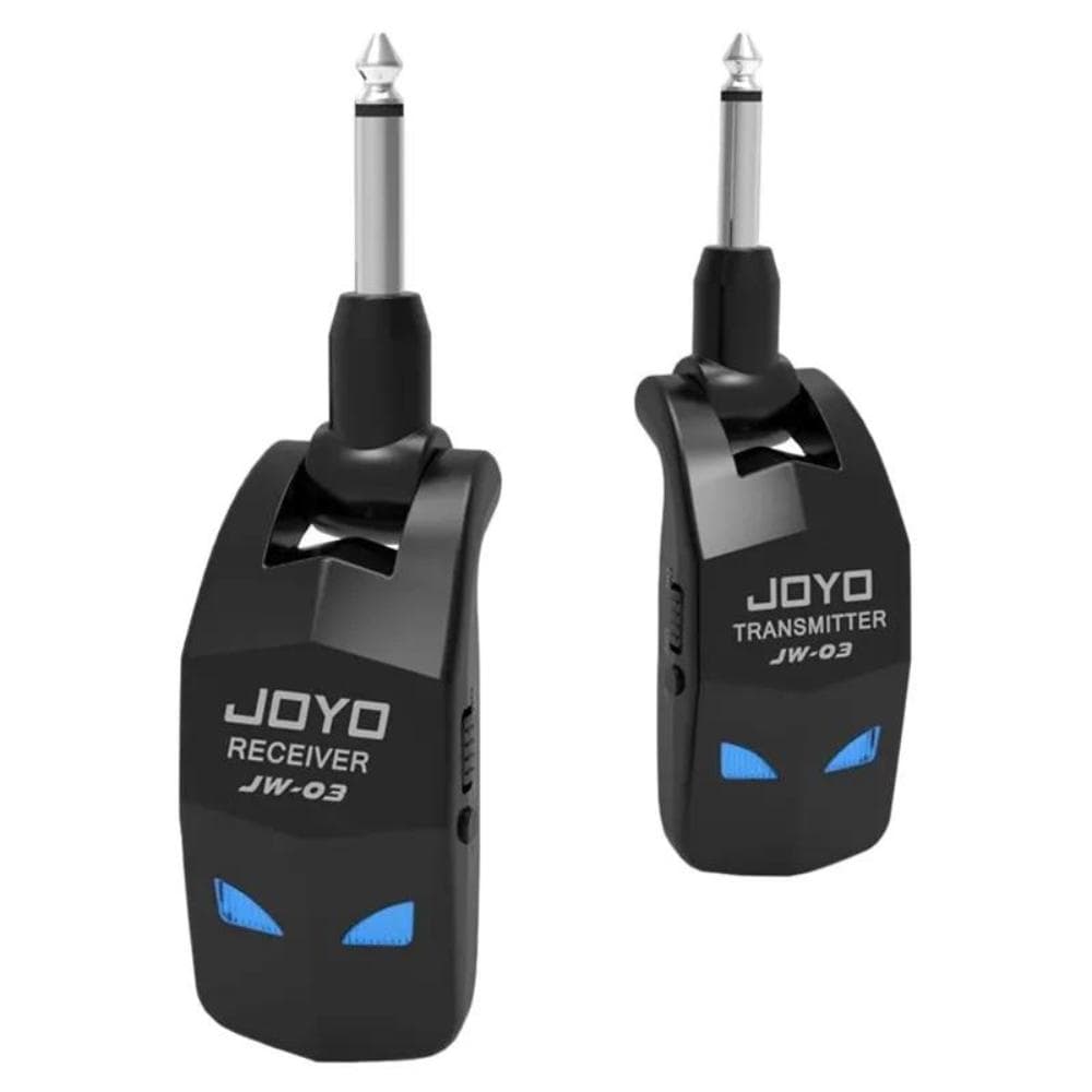 JOYO 2.4GHz Wireless Guitar System Transmitter Receiver 4 Channels for Guitar Bass Electric Instruments