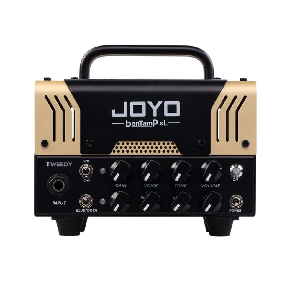 JOYO Tweedy BanTamp XL Series Mini Guitar Amplifier Head 20 Watt Amp with Bluetooth for Electric Guitar, Copper