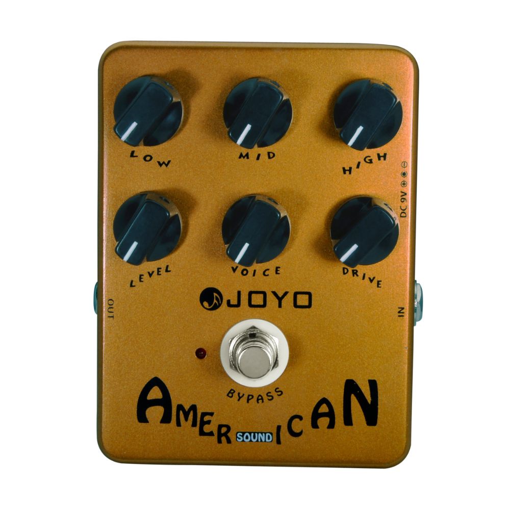 JOYO Guitar Pedal Effects Vintage Series with Authentic Vintage Tones, Portable, True Bypass