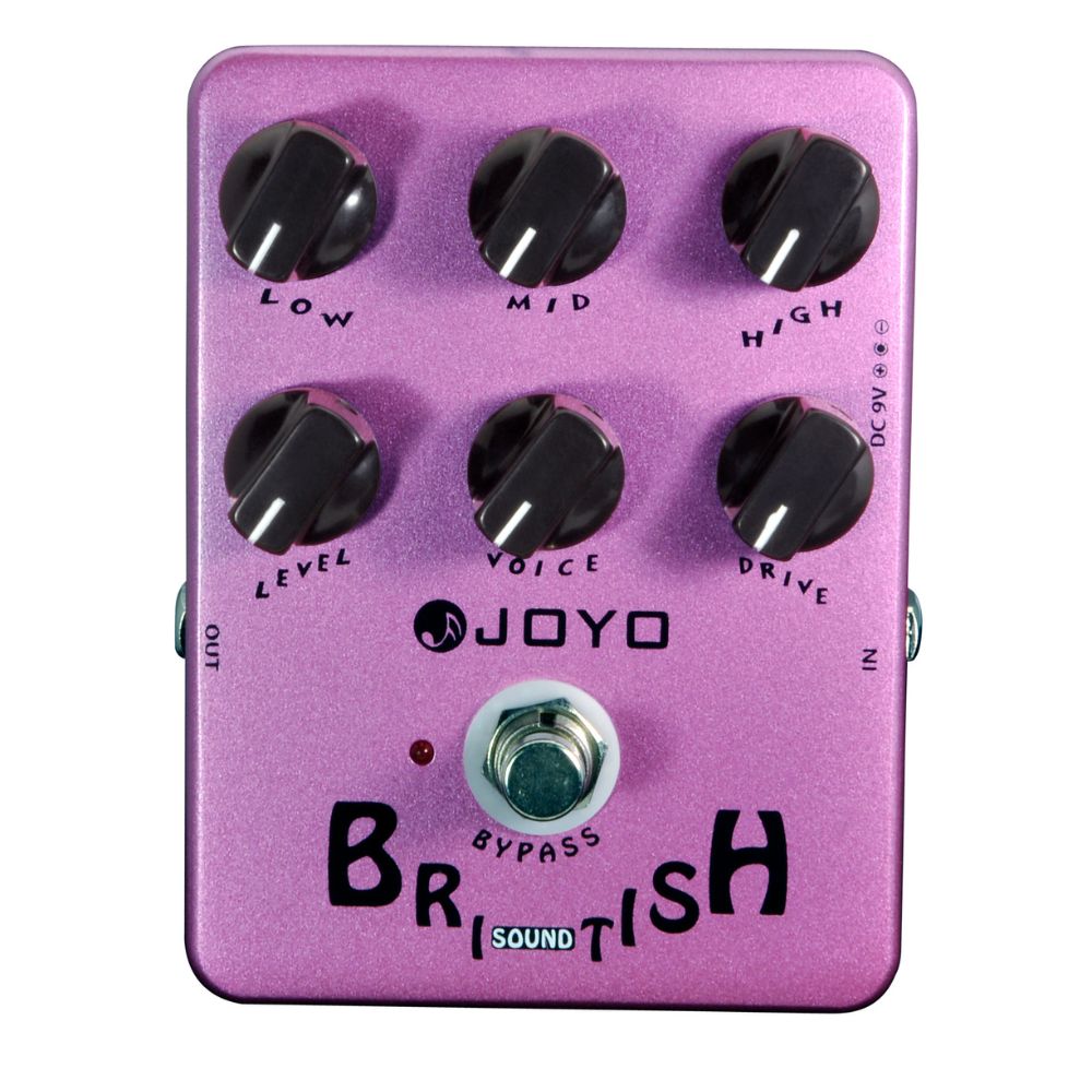 JOYO Guitar Pedal Effects Vintage Series with Authentic Vintage Tones, Portable, True Bypass