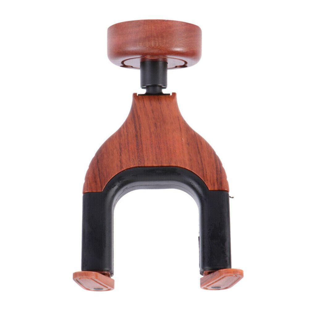 Maro Music Guitar Wall Mount, Solid Mahogany Wood Holder, Auto Lock, Hanger for Acoustic, Electric, Bass and Classical Guitars